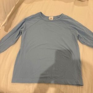 Girls Athleta long sleeve athletic shirt